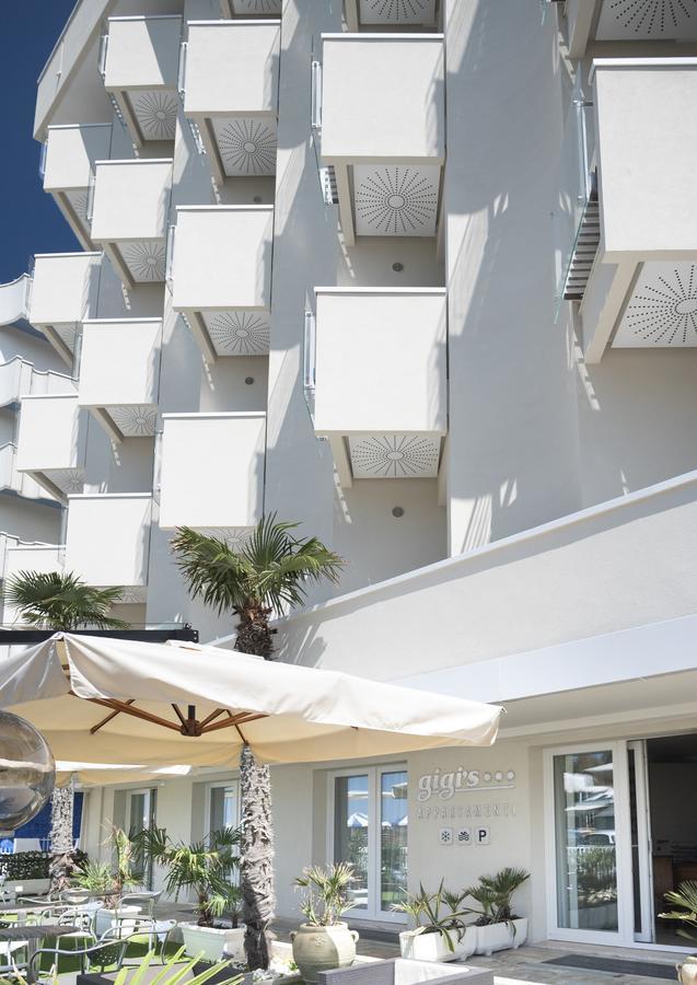 Solemare Hotel E Residence Misano Adriatico Exteriör bild